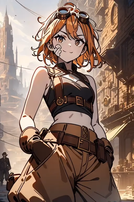 Fall Into A  Steampunk World — Lila