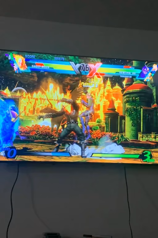 playing some UMVC3 rn