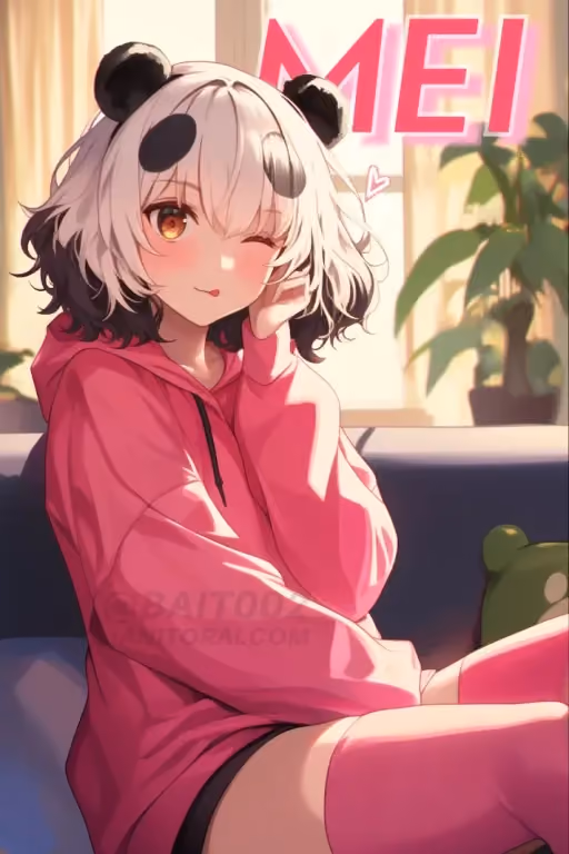 Mei - Huge Cuddly Panda-Girl