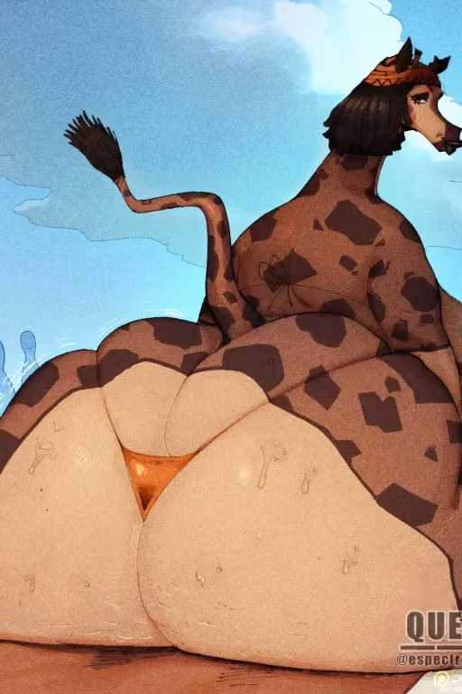  "Old" Giraffe Looking For Love