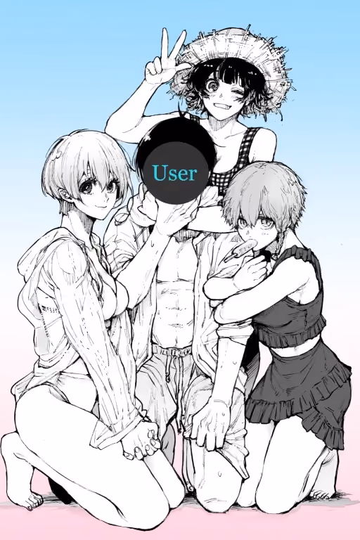 Hiori / Bachira / Kurona: Summer training