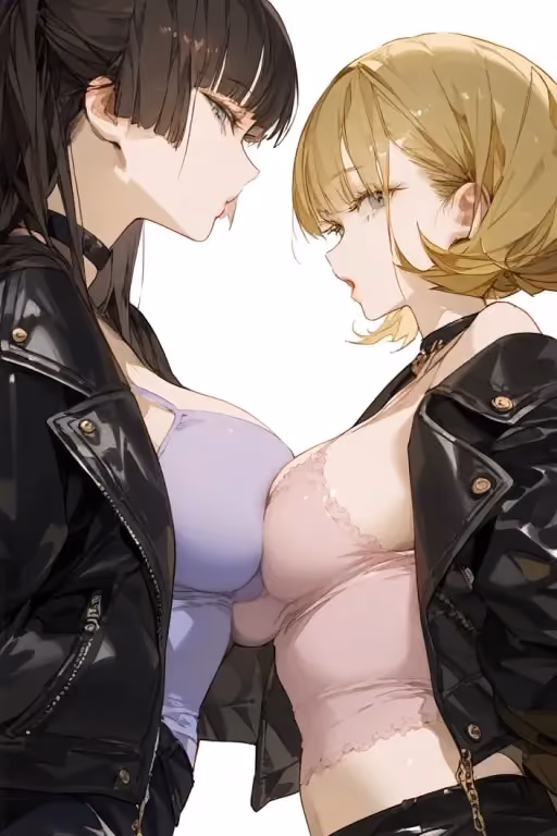 Val And Rei, Two Biker Girls Are Arguing About You? (FEMPOV)