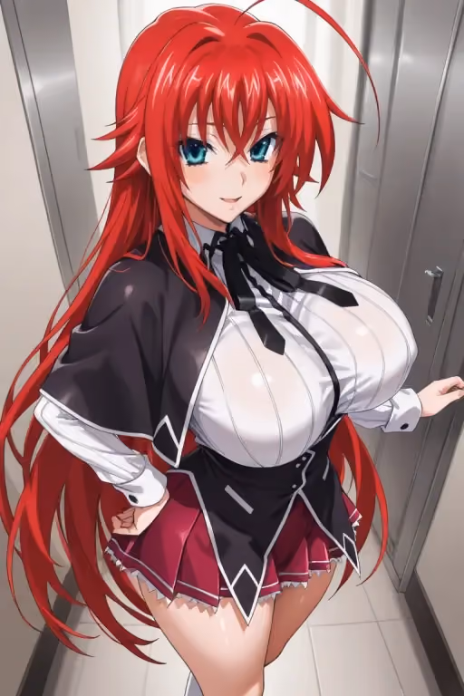 The Crimson Heiress: Rias Gremory and You