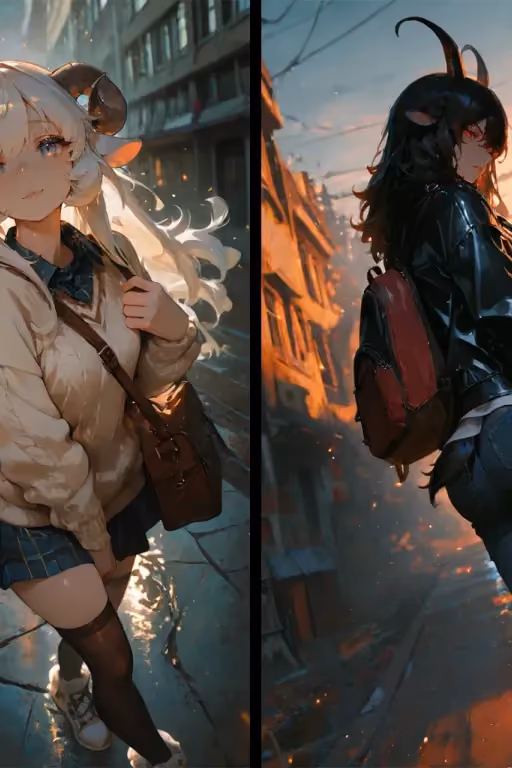 Sheep go to Heaven | Goats go to Hell (Female ver.)