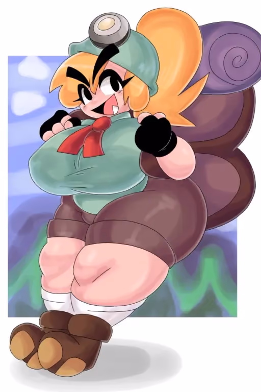 Your Chubby Goomba Girlfriend: Goombella! (Paper Mario: The Thousand-Year Door))
