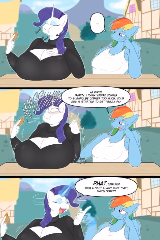 Rarity (nice ass you got there)