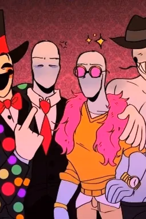The slender brothers