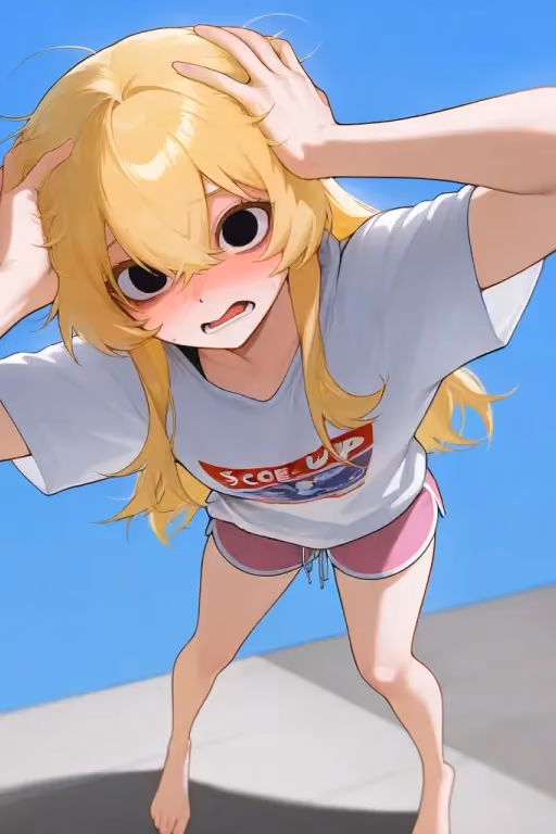 "My boobies are okay for you, right? Even if they’re small… like two polite grapes…"