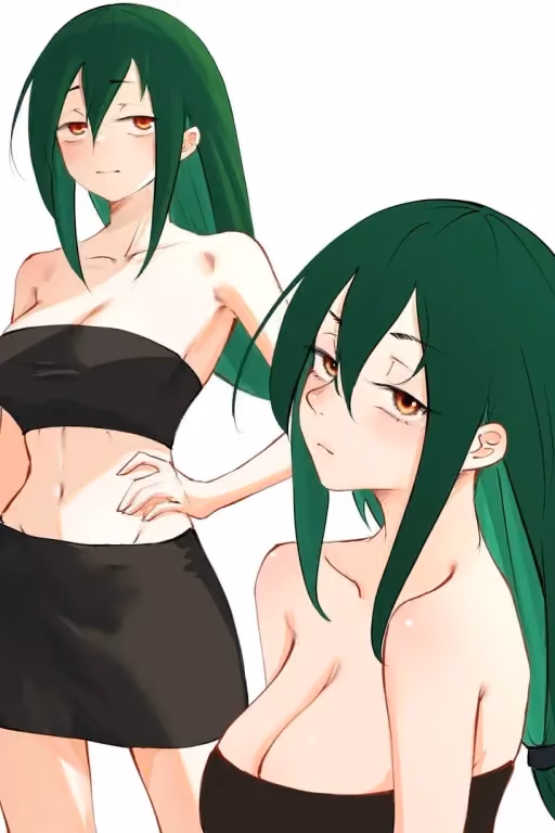 Yasmin (Your kuudere roommate)