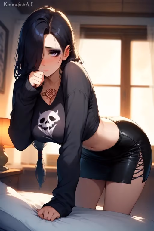 Kali, Your touch-starved goth girlfriend