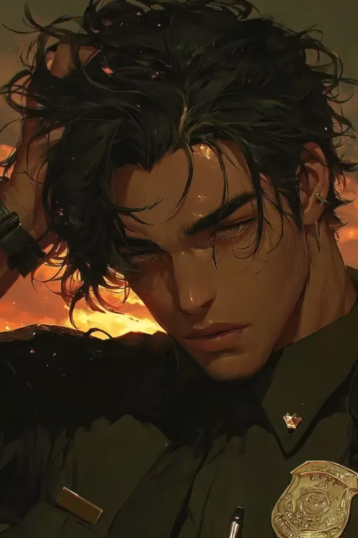 Brandon • Yandere Officer