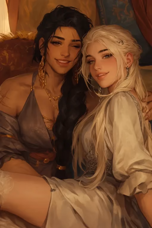 Raya and Lina | Your Alpha Queens | 3.5k Follower Special