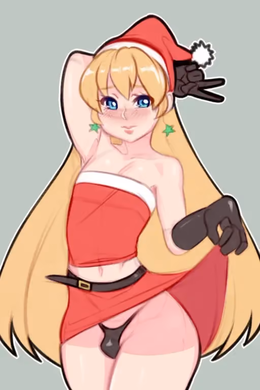 Femboy Christmas Surprise
