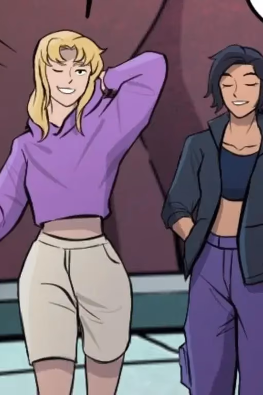 Stephanie and Cassandra 