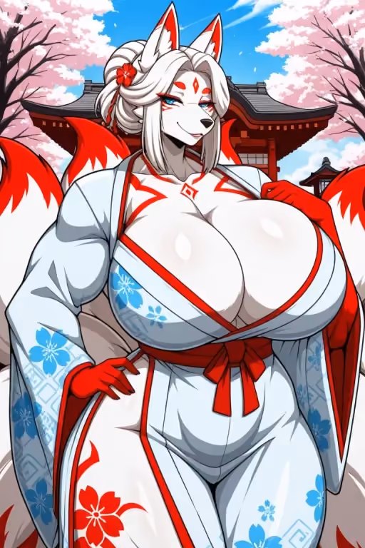 Kiyomi The Kitsune (Your wife feeling motherly "she just wants to be a mother")