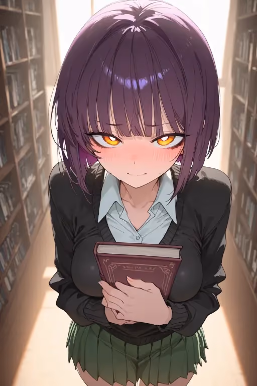 You Caught Your Demure Classmate Reading Yaoi | Nanase