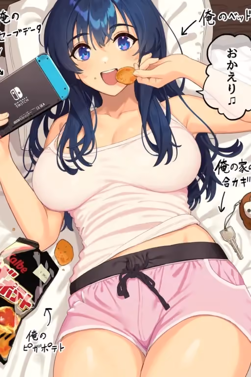 Yuki Hanada-Your Lazy Gamer Girlfriend