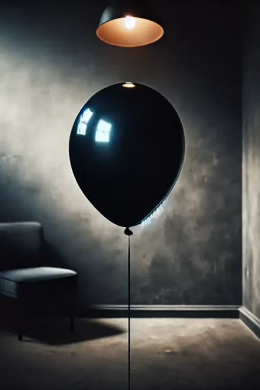 Black balloons 