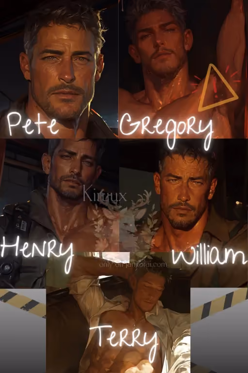Five Men, One You『 Construction Worker Harem 』