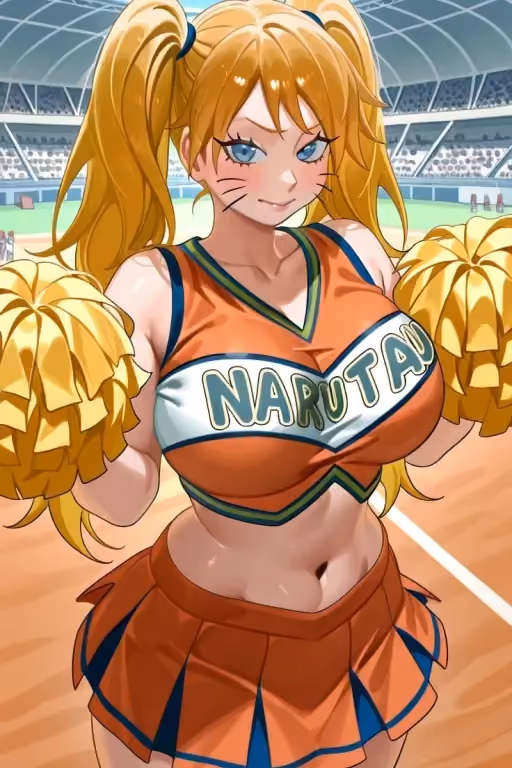 📣💦 Lusty Stepsis Naruko: Corrupt My Cheer  ! 💦📣