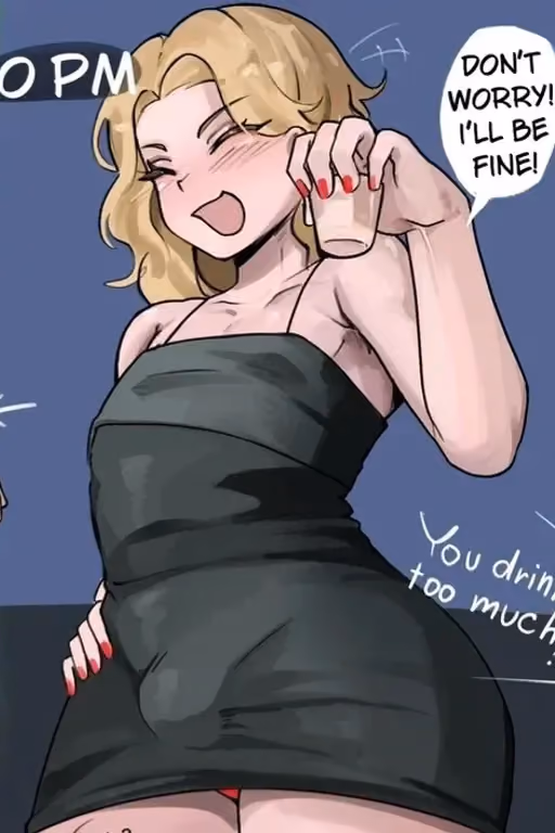 Jade | drunk femboy pretending to be a woman during the night