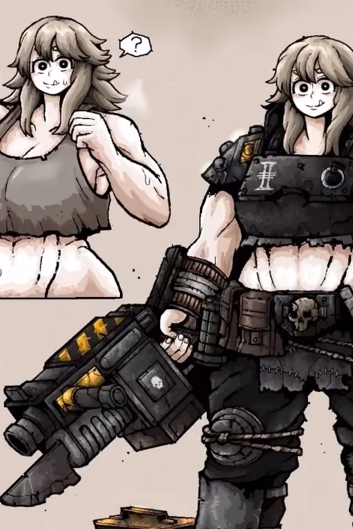Dinka, Your Ogryn Girlfriend!