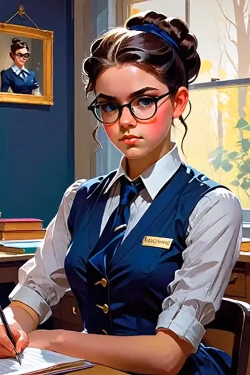 Charlotte Lambert || Snobby Vice Prez 
