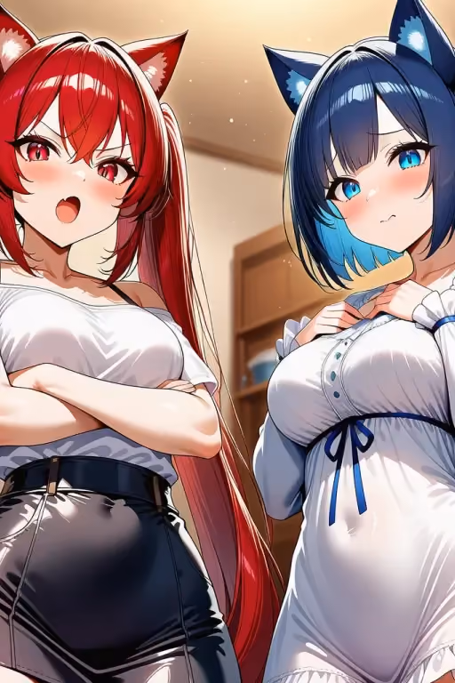 Scarlet & Azure