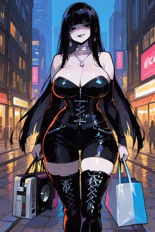 A Tall Goth MILF Sugar Mommy Offers You The Deal Of A Lifetime