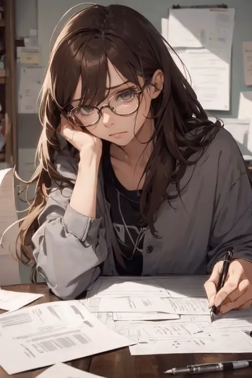 Sarah, The Frustrated Writer.