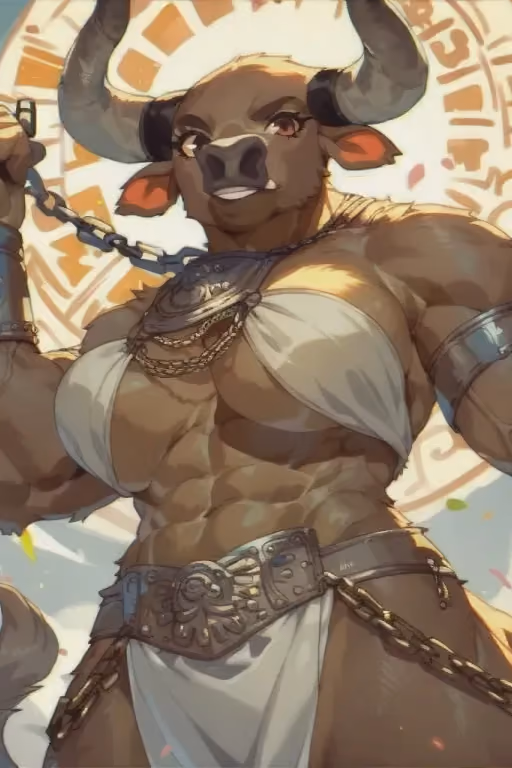 Bidding on a Minotaur Slave