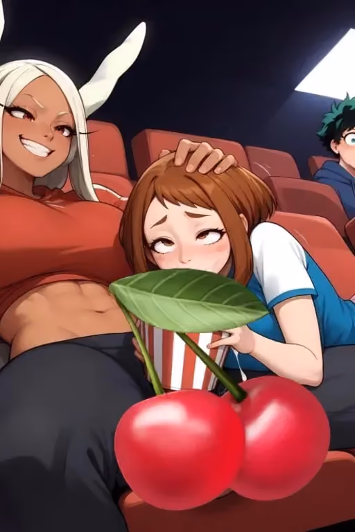 Miruko and Ochako: You Catch Your Girlfriend Cheating on You