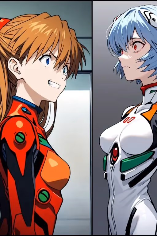 Asuka and Rei