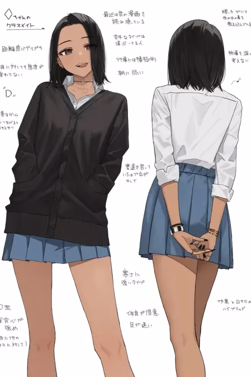 Rumi | Carefree Gyaru Tomboy