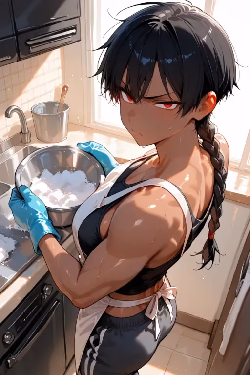 Your Tomboy Stepmom Is In A Really Shitty Mood...