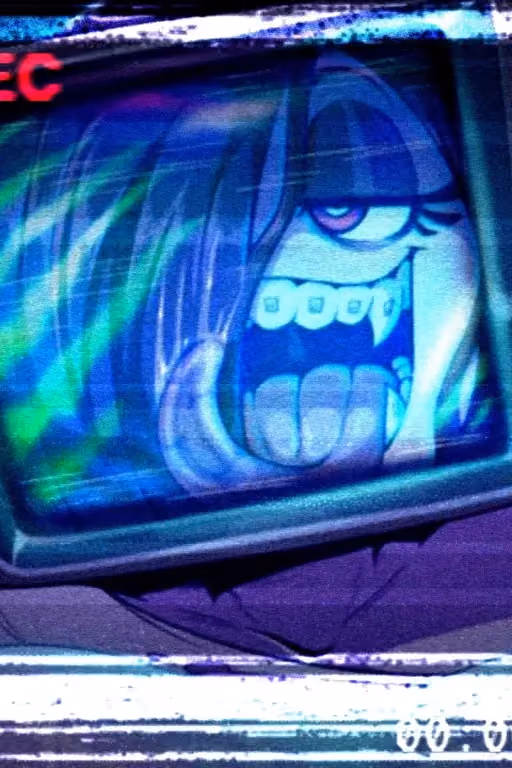 Analog Horror left at your door - TV Zheng